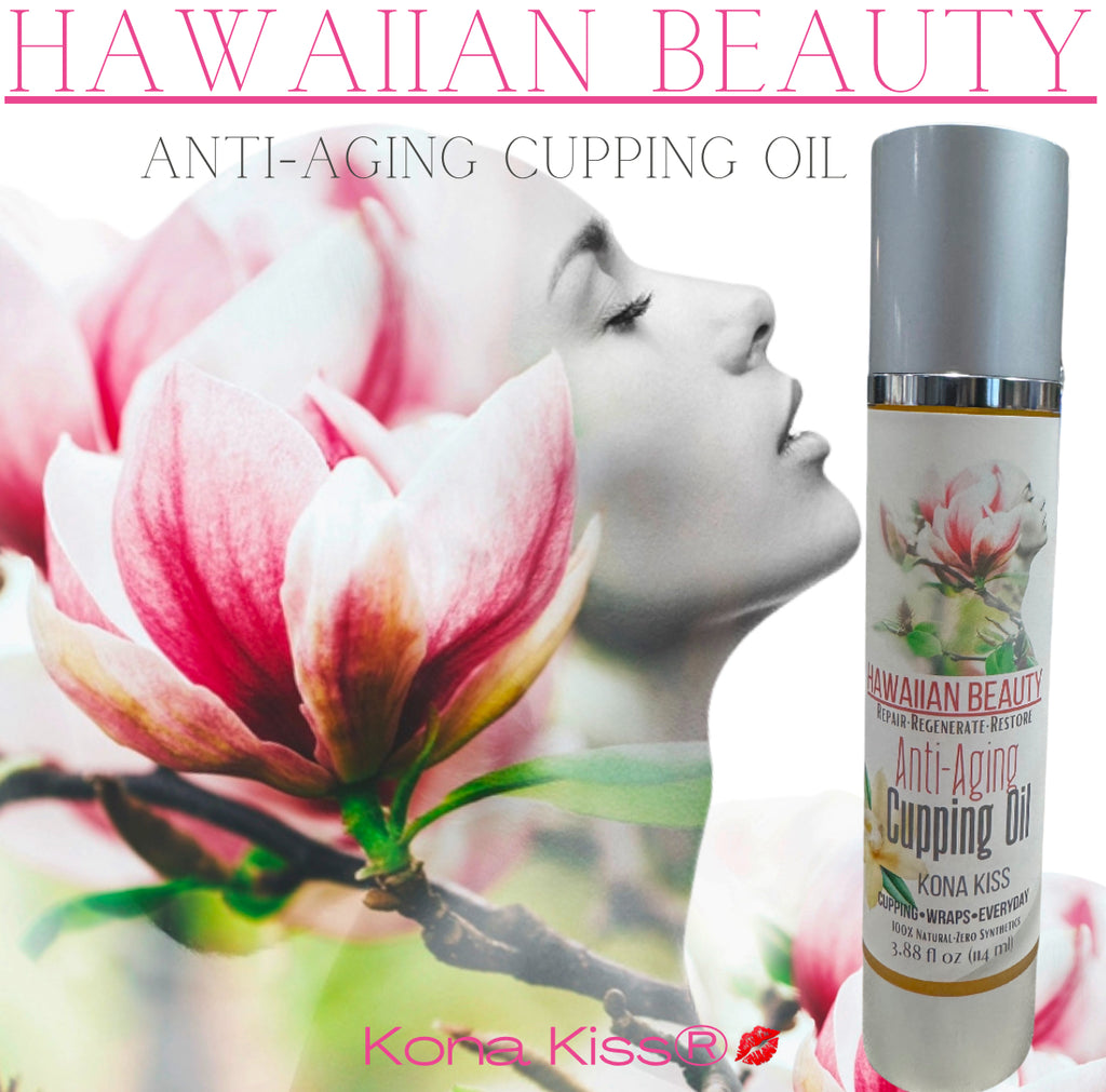 HAWAIIAN BEAUTY FACE & BODY ANTI-AGING CUPPING OIL